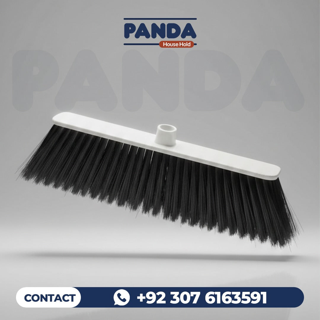 18-inch soft bristle broom floor sweeping brush Panda House Hold